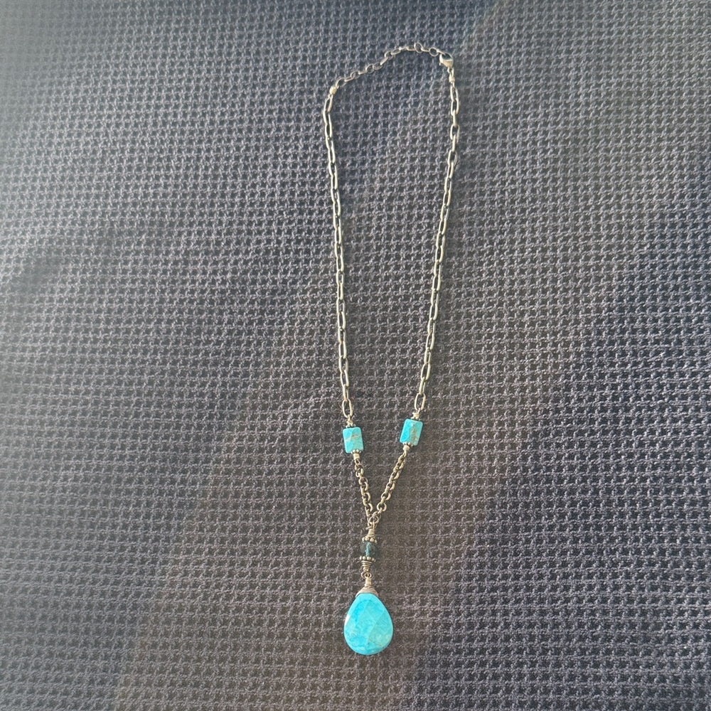 Turquoise Pendant Necklace